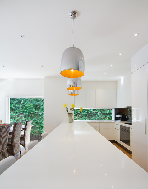 Modern open plan Australian kitchen and dining renovation - Photo, Image