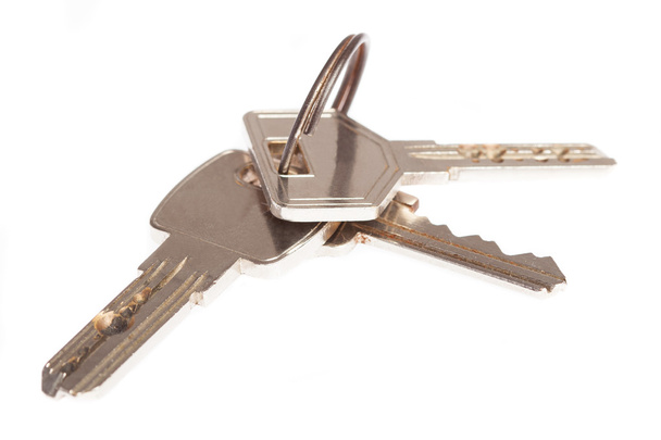 Three keys isolated - Photo, Image