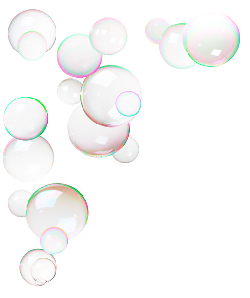 Красочные пузыри из мыла
 - Фото, изображение