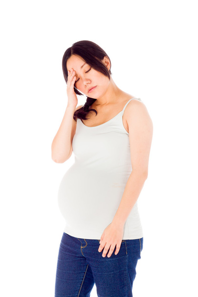 Pregnant woman has problems - Foto, Imagem