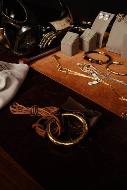bijoux de luxe en or et diamant - Photo, image