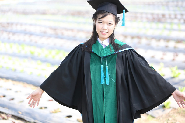 The girl in Graduation day - Photo, Image