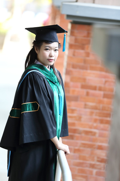 The girl in Graduation day - Foto, Imagem