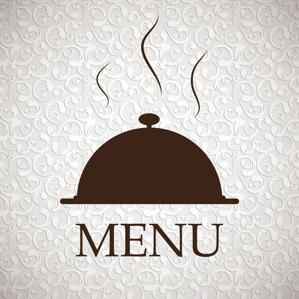 Restaurant Menu Template Vector Illustration - Vektor, kép