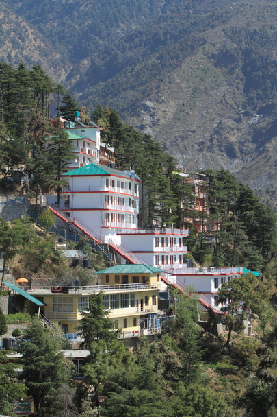A cidade de Dharamsala, na Índia
 - Foto, Imagem