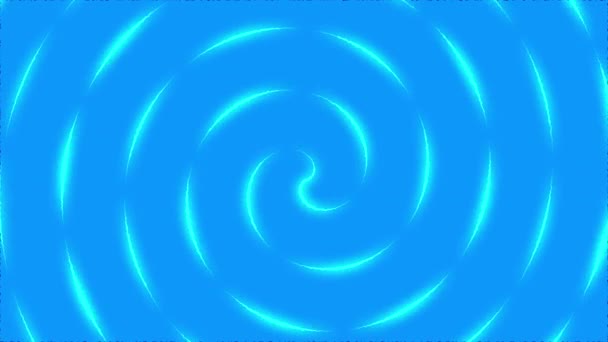 4K Twirl animované rotující spirální pozadí. Přehnané přemýšlení překrucuje úzkost na pozadí. Anime manga komiks-styl kreslené tapety. - Záběry, video