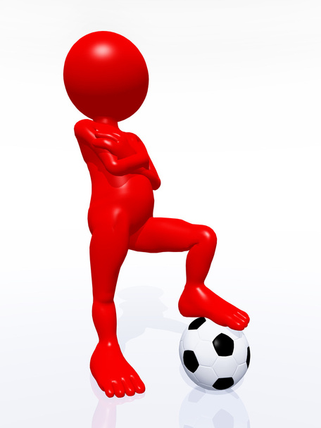 Joueur de football
 - Photo, image