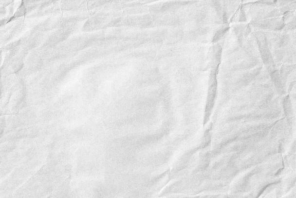 Textura de papel amassado granulado branco - Foto, Imagem