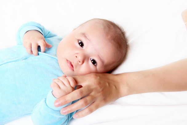 Portrait of an infant baby boy - Zdjęcie, obraz