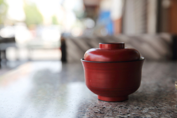Miso polévka, japonské jídlo - Fotografie, Obrázek
