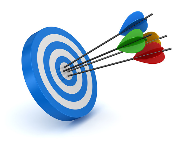 Target and arrow - Photo, Image