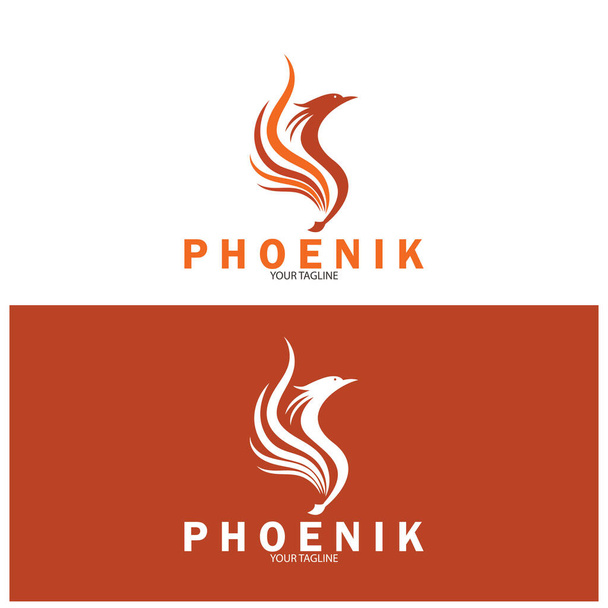 phoenix icône vectoriel illustration modèle conception - Vecteur, image