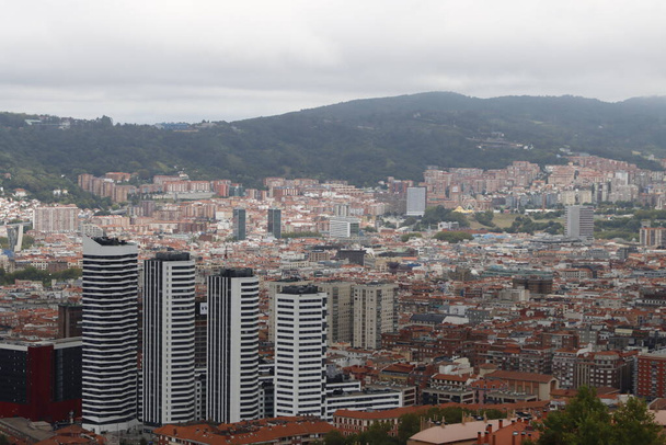 Widok na miasto Bilbao - Zdjęcie, obraz