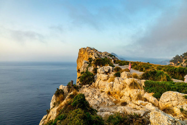 Matkalla kohokohta kaunis Baleaarinen saari Mallorca - Cap de Formentor - Espanja - Valokuva, kuva