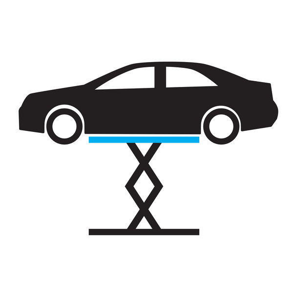 Car wash icon - Vector, afbeelding