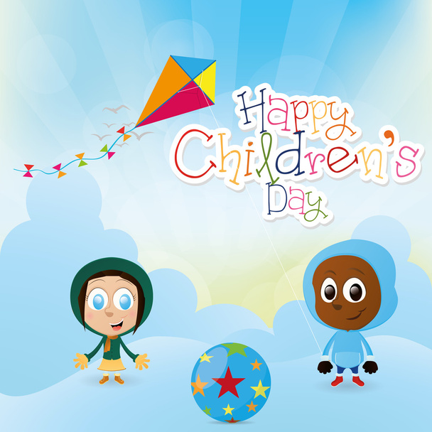 Happy children's day - Vector, Imagen