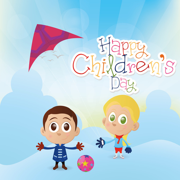Happy children's day - Vector, Imagen
