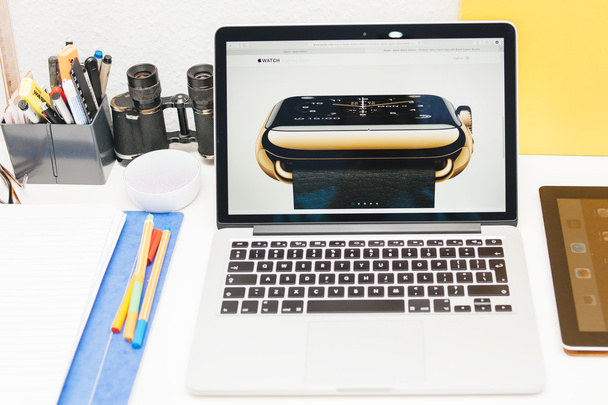 Apple lance Apple Watch, MacBook Retina et Medical Research
  - Photo, image