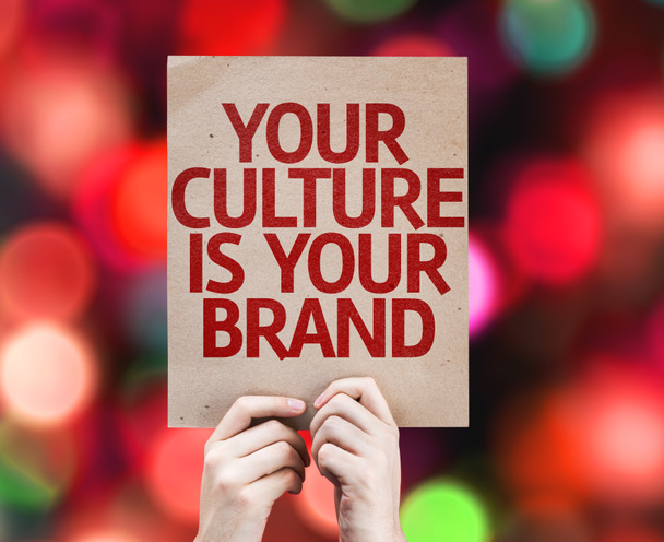 あなたの文化はあなたのブランド カードです。 - 写真・画像