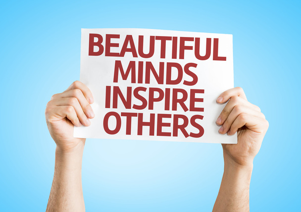 Carte Beautiful Minds Inspire Others
 - Photo, image