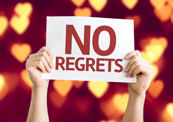 Pas de carte Regrets
 - Photo, image