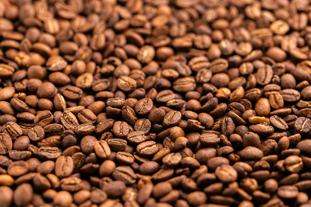Стек смаженої кавової квасолі
 - Фото, зображення