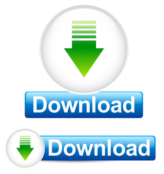 Download icons buttons - Вектор,изображение