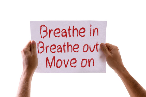 Breathe In Breathe Out verplaatsen op kaart - Foto, afbeelding