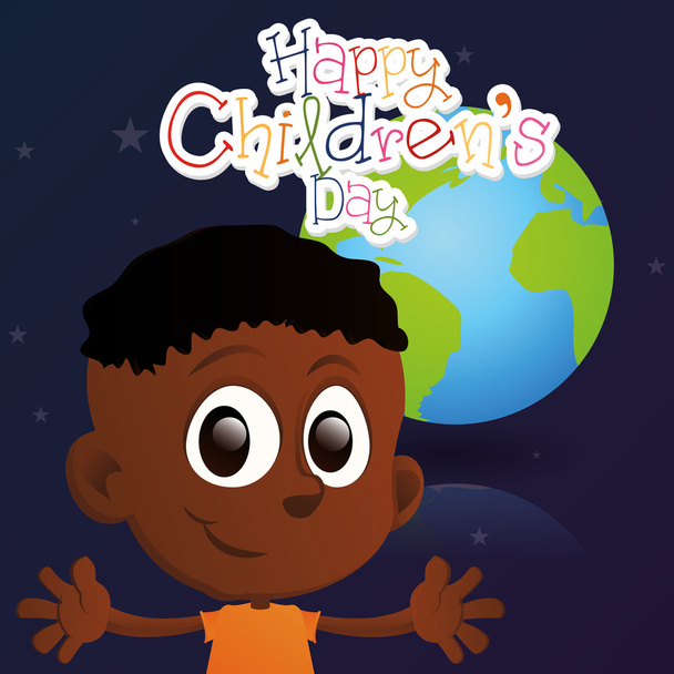 Happy children's day - Διάνυσμα, εικόνα