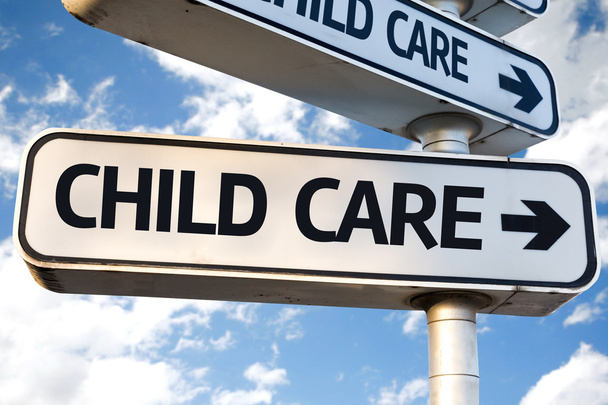 Child Care sign - Photo, Image