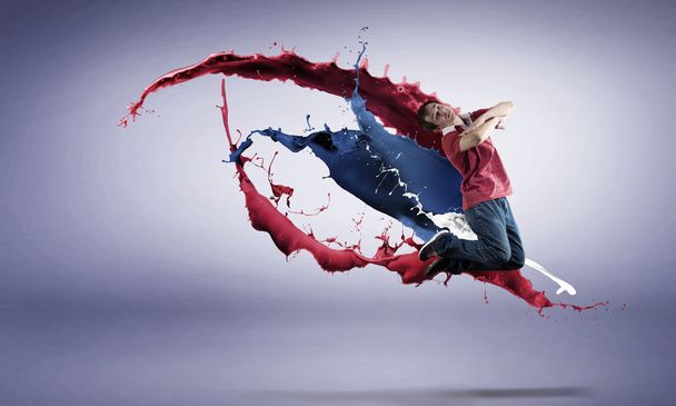 Modern style dancer - Zdjęcie, obraz