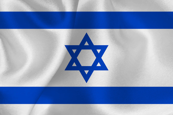 Israel-Flagge-Flagge - Vektor, Bild