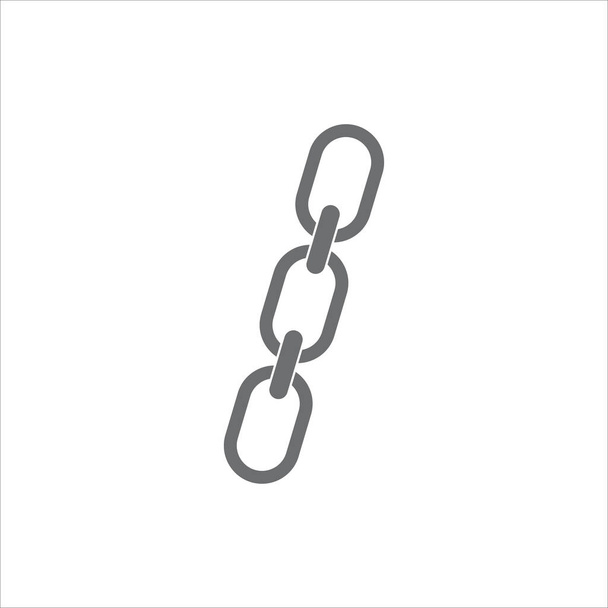 символ векторной иллюстрации цепи - Вектор,изображение