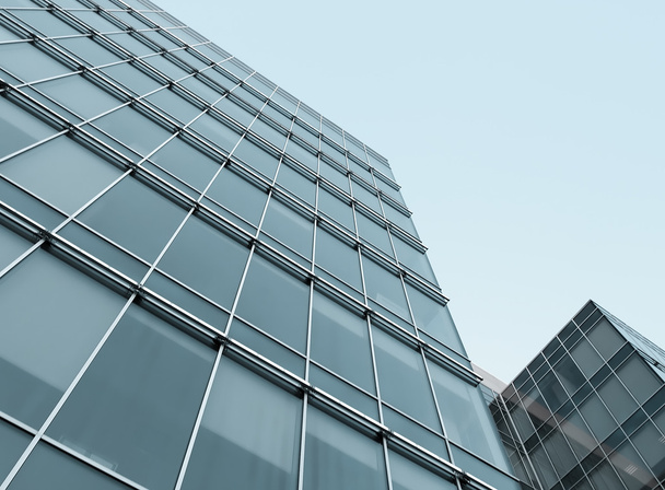 Slippery texture of glass high-rise building - Fotografie, Obrázek