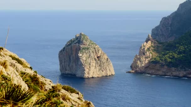 Mediterraneo Costiera Mare Natura Vacanze Destinazione Vacanze. Filmati 4k di alta qualità - Filmati, video
