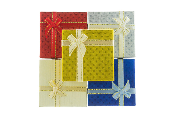 5 Christmas and Important Festival Square Style Gift Box Set in  - Photo, Image