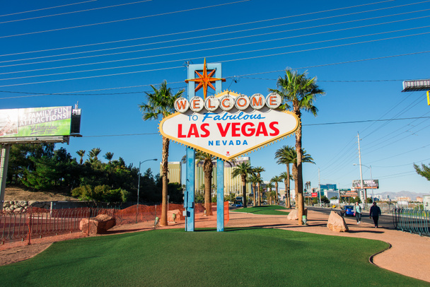 Famoso sinal de Las Vegas
 - Foto, Imagem