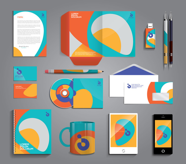 Professional identity for your company - Vector, Image
