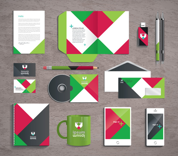 Professional identity design for your company - Vector, imagen