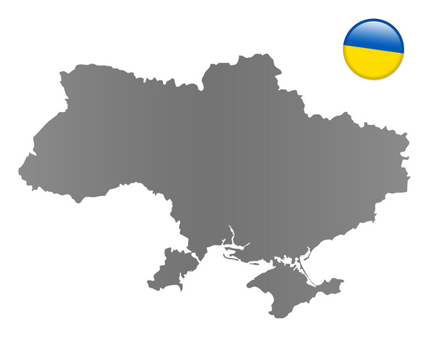 Карта Украины - Фото, изображение