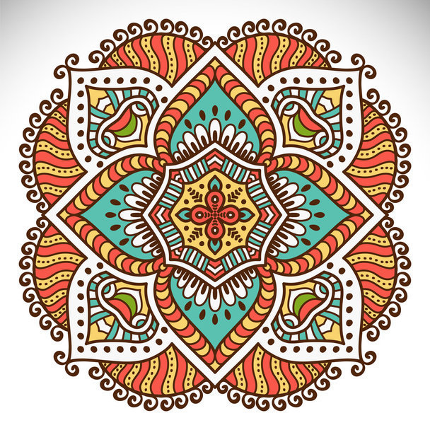 Ethnic decorative elements - Vector, imagen