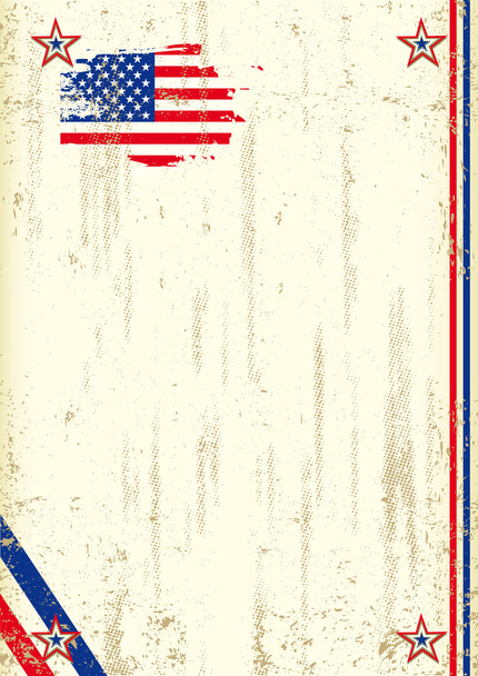 Американский ретро фон
 - Вектор,изображение