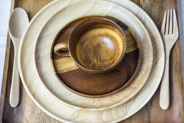 Wooden Kitchenware - Фото, зображення