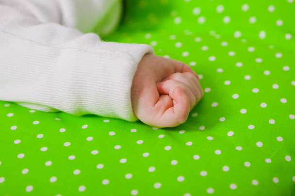 Hand of a little baby sleeping - Фото, зображення