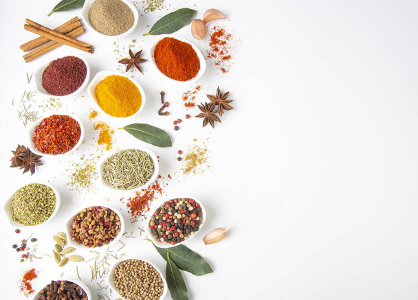Mixed various spices, Assorted various spices - Photo, Image