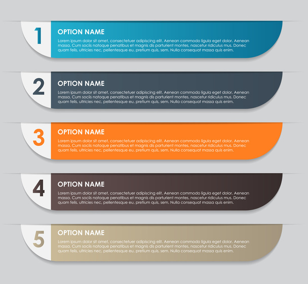 Infographic Design Elements for Your Business Vector Illustratio - Διάνυσμα, εικόνα
