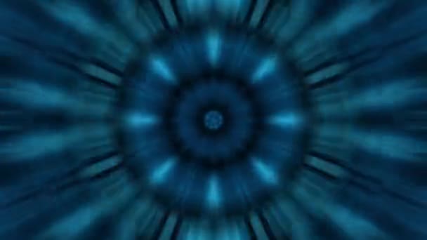 Мандала 3D Kaleidoscope бесшовный цикл Psychedelic Trippy Futuristic Traditional Tunnel Pattern for Consciousness Meditation Background Видео Расслабляющий этнический красочный узор Chakra Kundalini Yoga - Кадры, видео