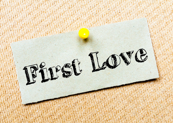 First Love Message - Foto, afbeelding