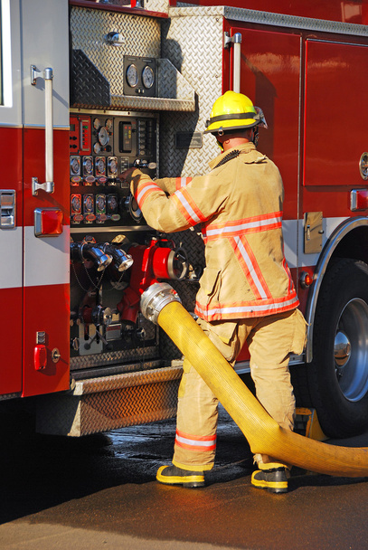 Feuerwehrschlauch - Foto, Bild