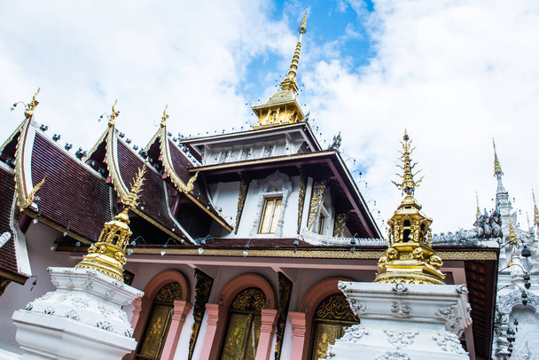 Phra Chao Than Jai Mondop of Darabhirom Forest Monastery at Chiangmai Province, Thailand. - Photo, Image